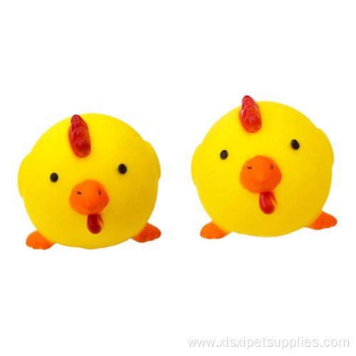 safe and non-toxic yellow duck dog chew toys
